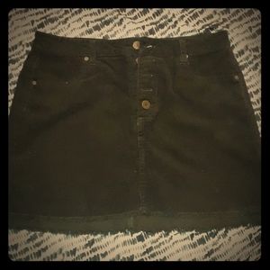 Dark green skirt